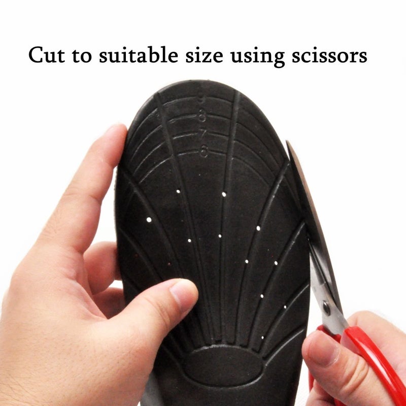 Amitataha Shoe Insoles  Memory Foam Insoles  Providing Excellent Shock Absorption and Cushioning for Feet Relief  Comfortable Insoles for Men and Women for Everyday Use  M [US M: 6.5-9/W: 7.5-10] - Image 4